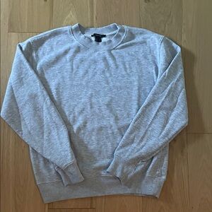 Forever 21 Light Gray Crewneck Sweater